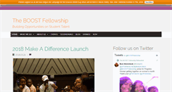 Desktop Screenshot of boostfellowship.org